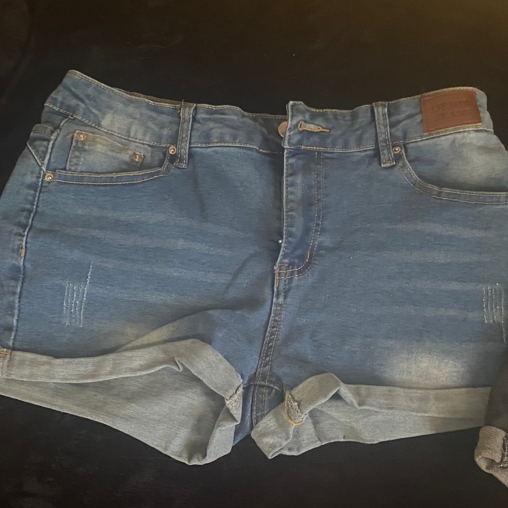 Denim Blue Women's Shorts